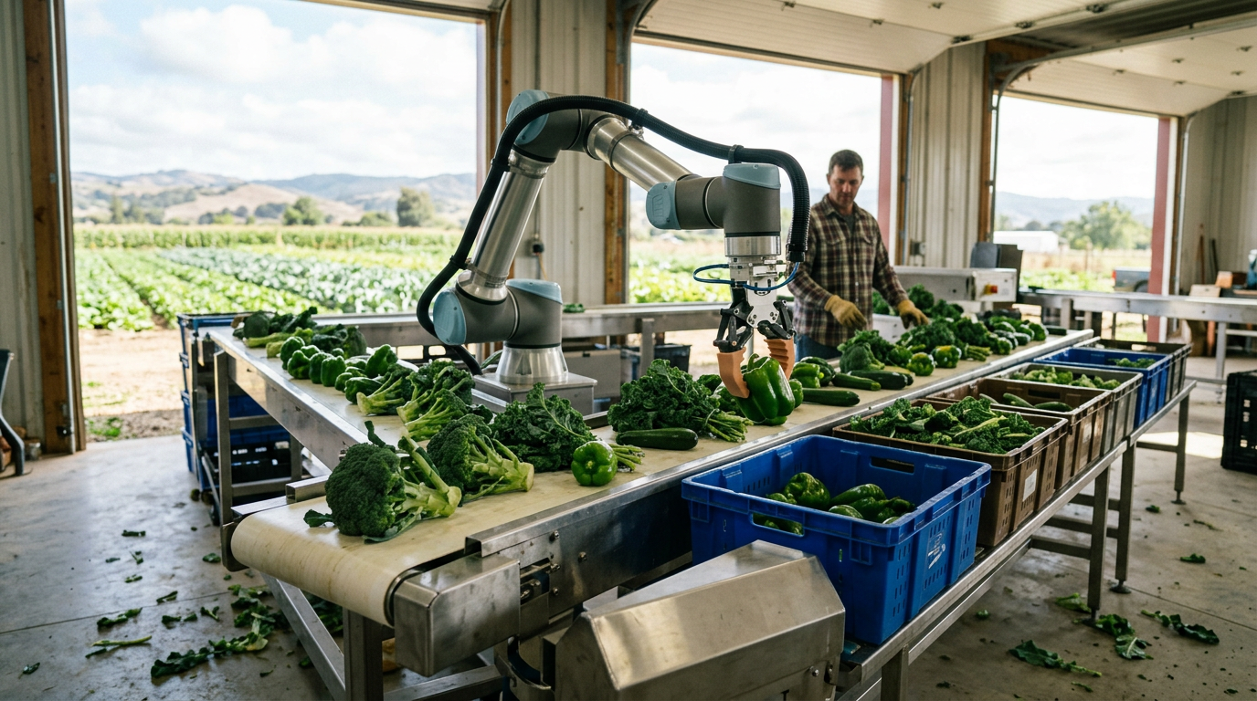 فرز الأغذية الزراعية