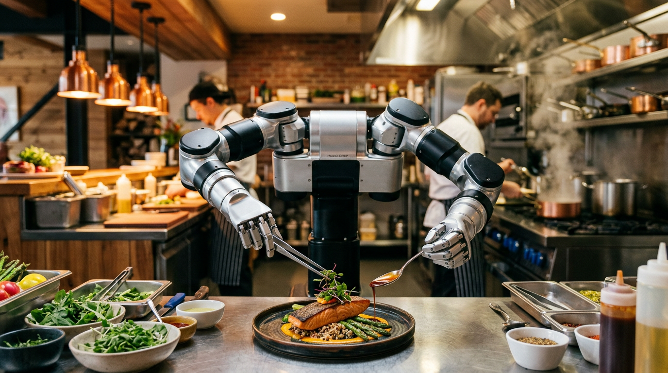 أتمتة البيع بالتجزئة والمطابخ